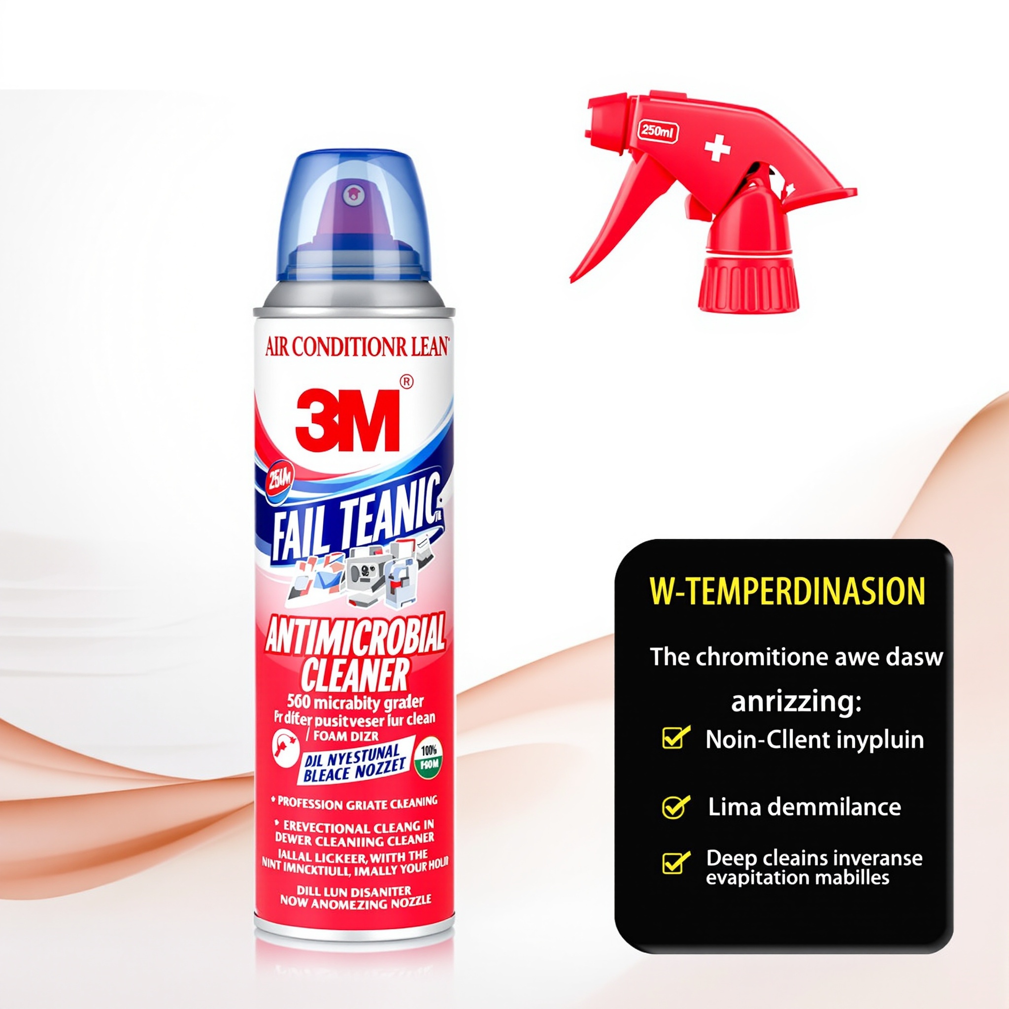 3M AC Cleaner Antimicrobial Foam