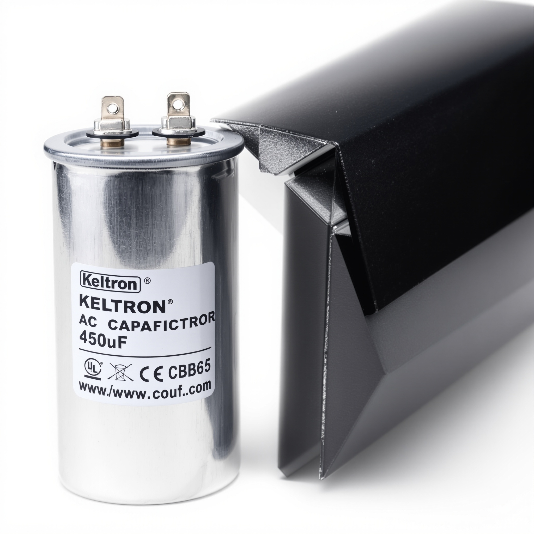 Keltron Single Run Capacitor 45 µF / 450V